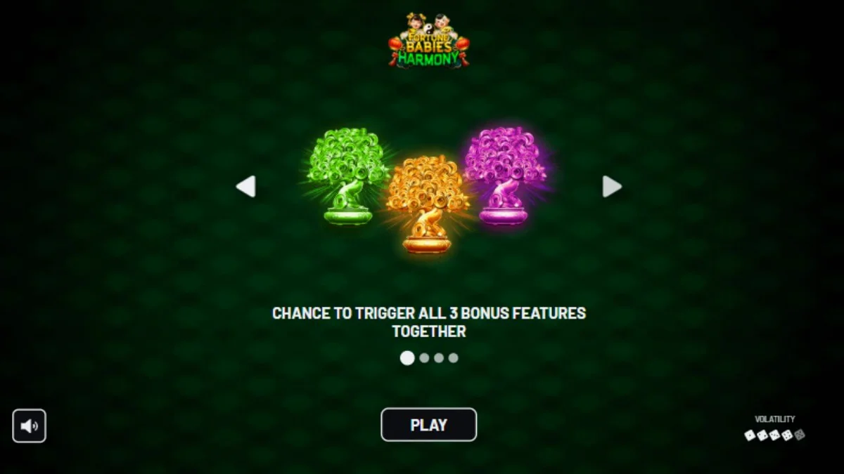 Tampilan visual slot Fortune Babies – Harmony dengan karakter bayi lucu dan simbol tradisional Tiongkok.